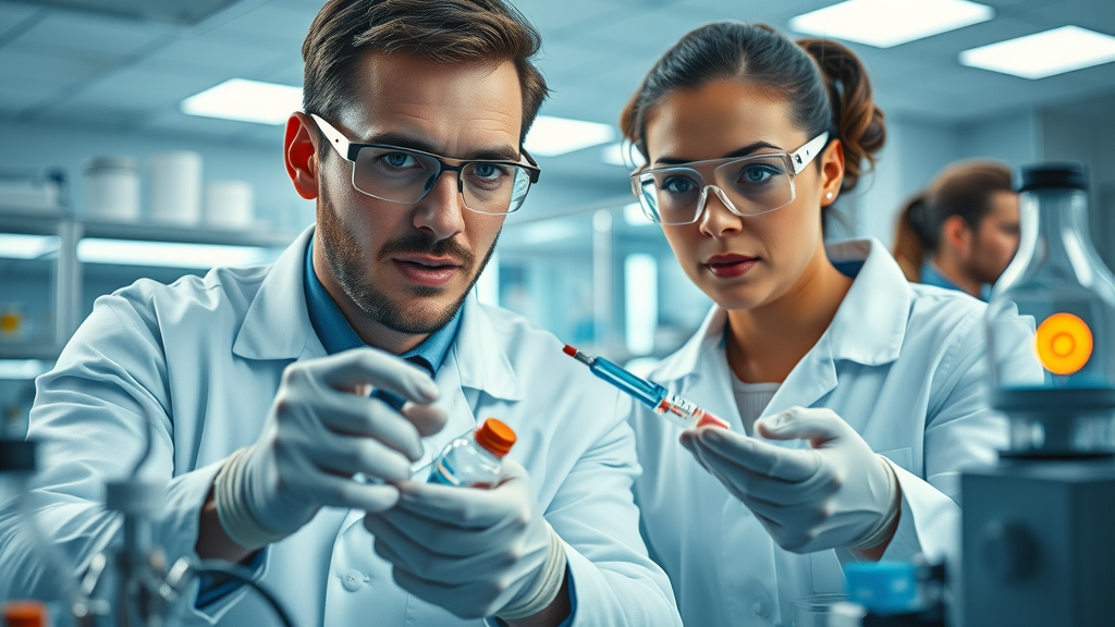 scientists working on powassan virus vaccine development and diagnostic tools